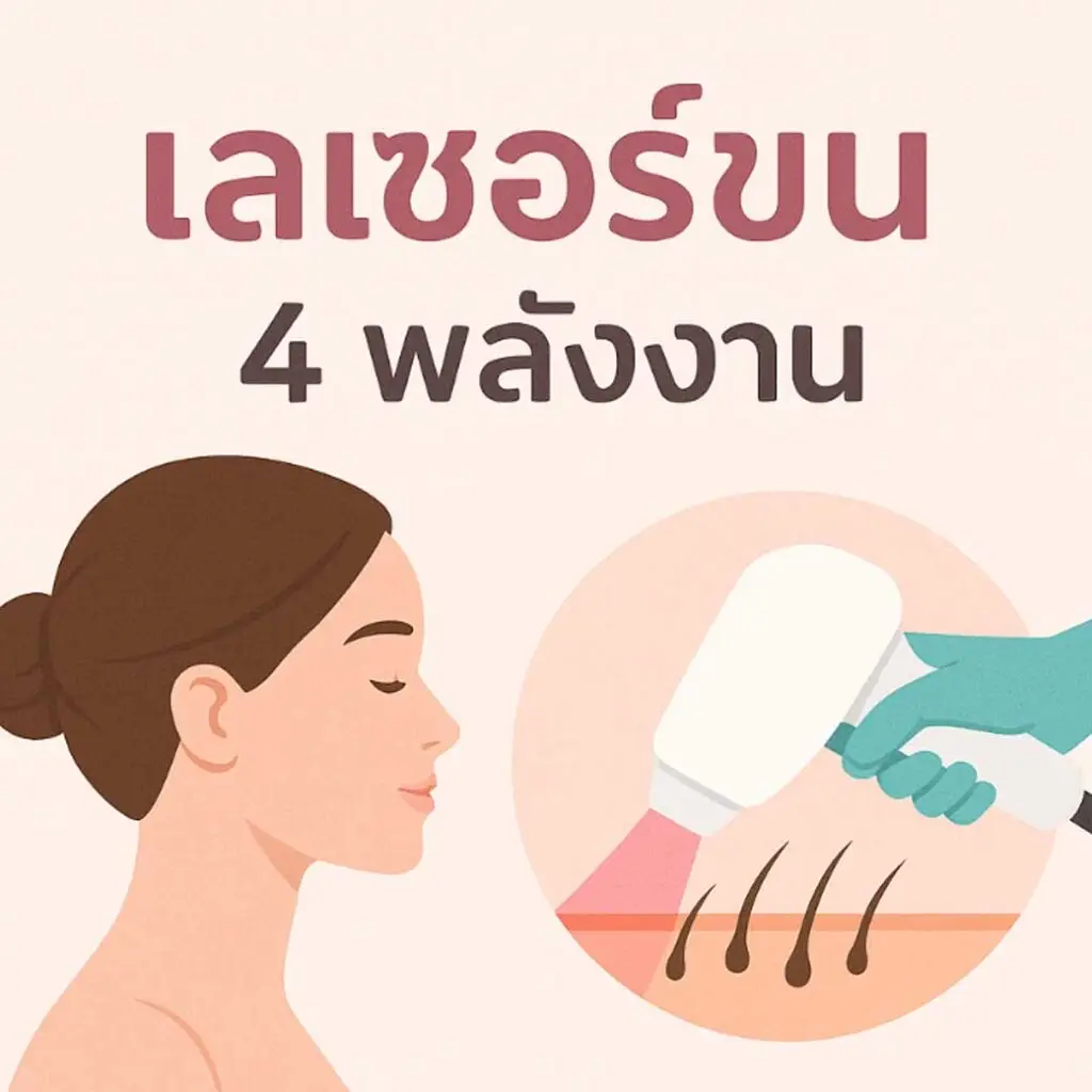 เลเซอร์ขน 4 พลังงาน คืออะไร